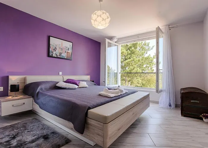 Modern With Pool, Whirpool In Quiet Area - By Traveler Tourist Agency Krk Id 2180 빌라 *