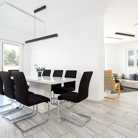 Modern With Heated Pool, Whirpool In Quiet Area - By Traveler Tourist Agency Krk Id 2180 Villa